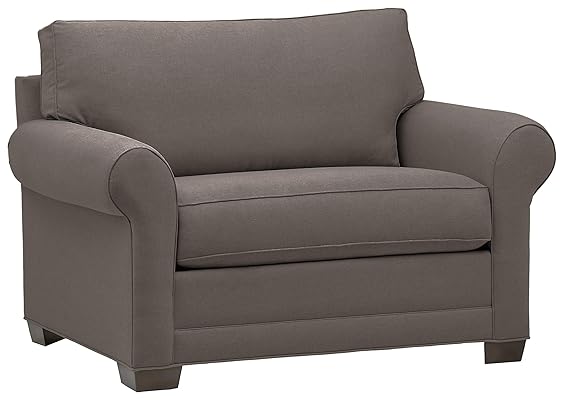 Stone & Beam Kristin Mid-Century Sleeper Armchair, Charcoal