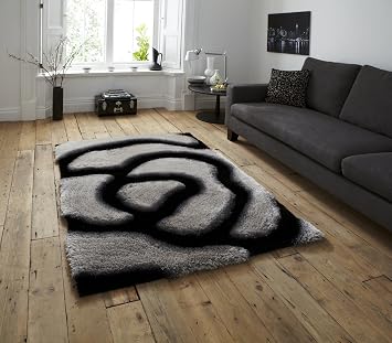Super Weicher Hochflor Teppiche Kiesel Design Teppich Fussmatten