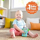 Bright Starts Elephone Musical Toy Phone for Baby 6 Months Up view 2