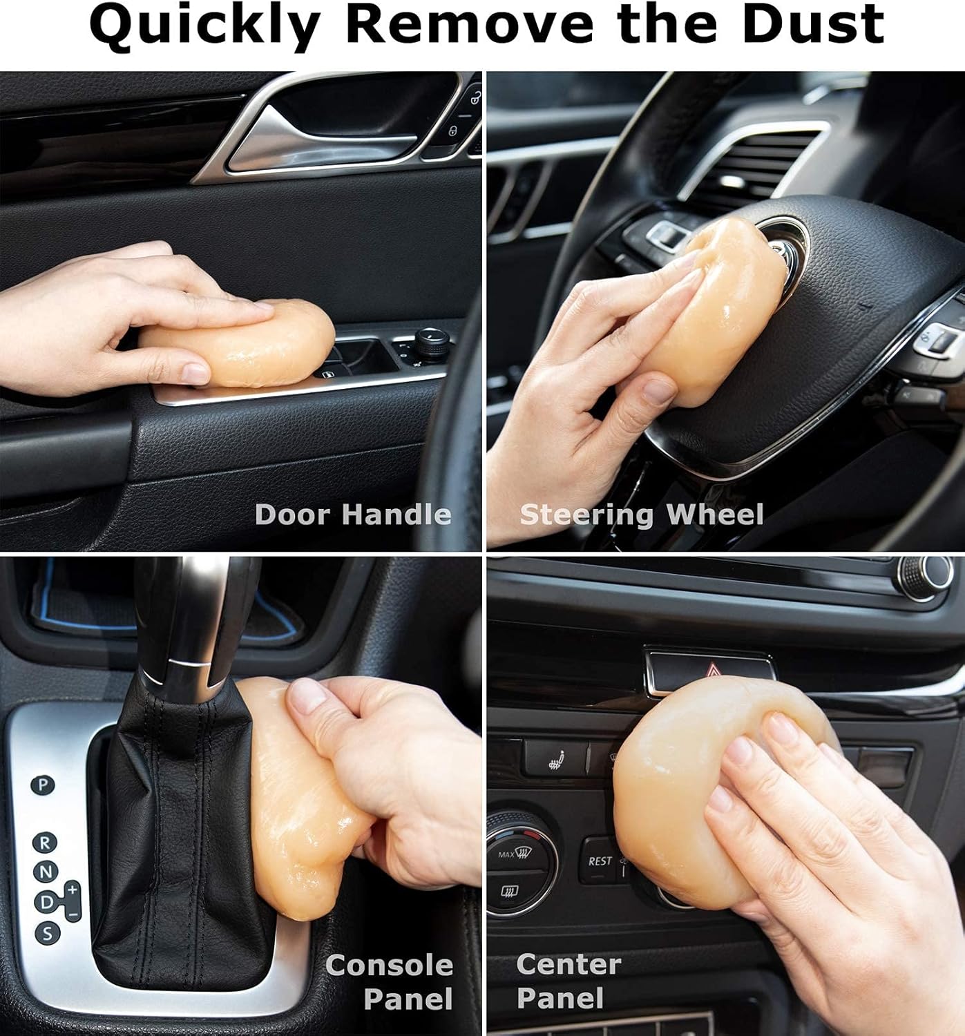 TICARVE Cleaning Gel for Car Detailing Putty Car Vent Cleaner Cleaning Putty Gel Auto Detailing Tools Car Interior Cleaner Dust Cleaning Mud for Cars Cleaning Slime New: Automotive