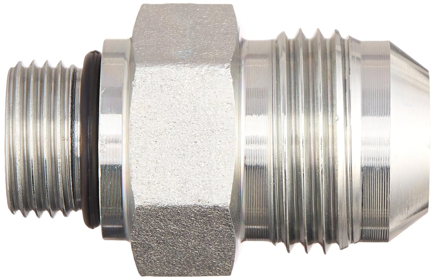 Straight 1/2 Tube OD JIC Male x 9/1618 Male Straight Thread ORing