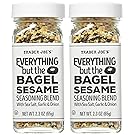 Trader Joe's Everything but the Bagel Sesame Seasoning Blend, 2.3 oz. (pack of 2)