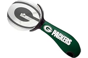SPORTSVAULT The Sports Vault Sports Vault NFL Green Bay Packers Pizza Cutter, 7.9” x 3.1”