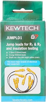 Kewtech JUMPLD1 Jumper Link Leads for Insulation Testing R1 R2 Board view 2