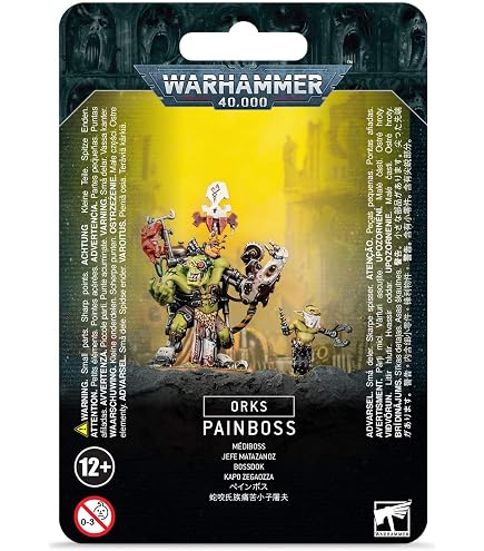Warhammer 40,000 Ork Nobz – 2018 Edition Miniature Set - View #10