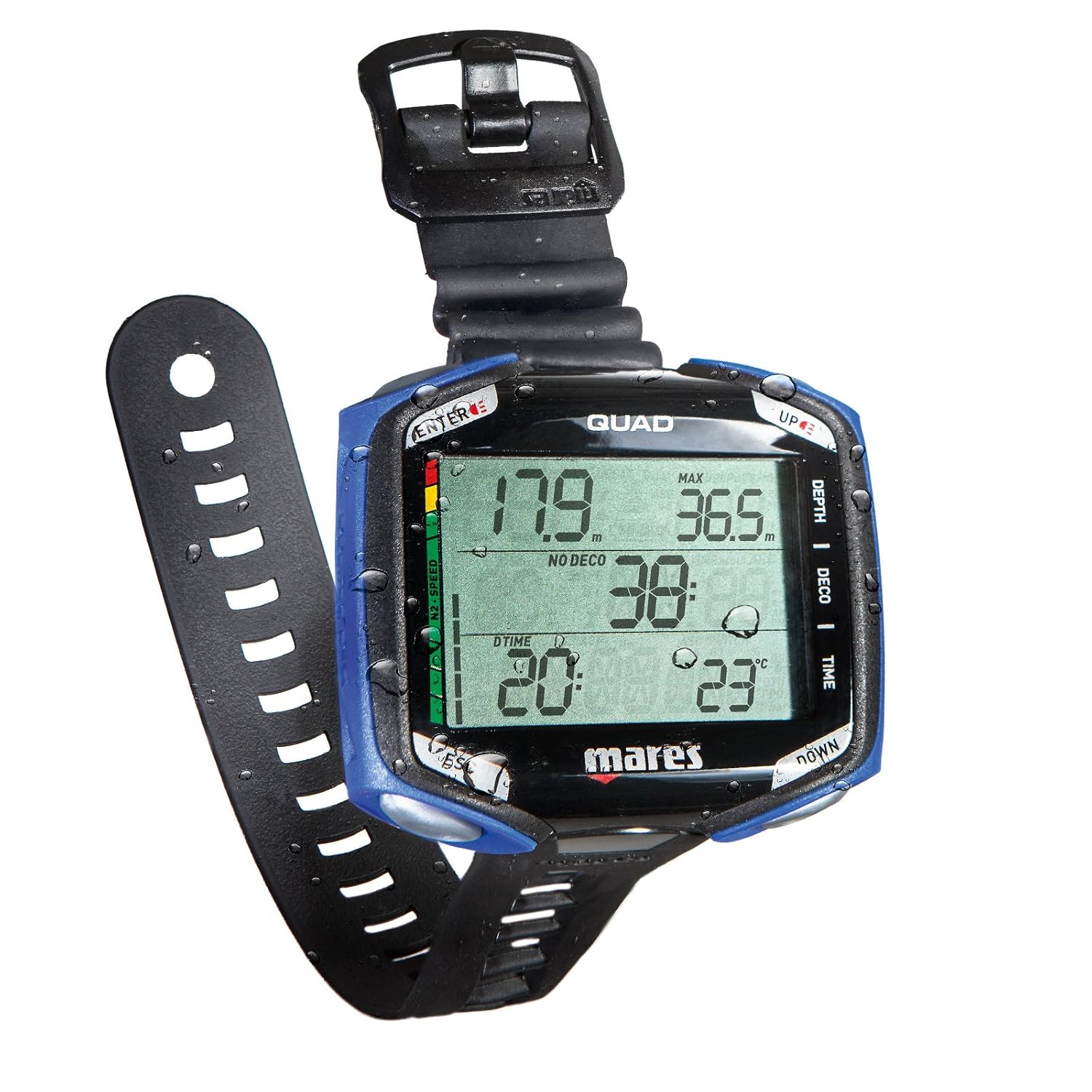 Quad Mares Air Computer Dive Nitrox Diving Electronics free delivery and returns www.chugaiaf
