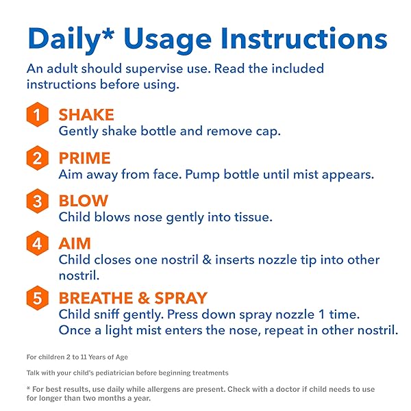 FLONASE CHILDREN’S SENSIMIST ALLERGY RELIEF SPRAY, 24 HOUR NON-DROWSY CHILDREN’S ALLERGY MEDICINE, SCENT-FREE, ALCOHOL-FREE FINE MIST – 60 SPRAYS