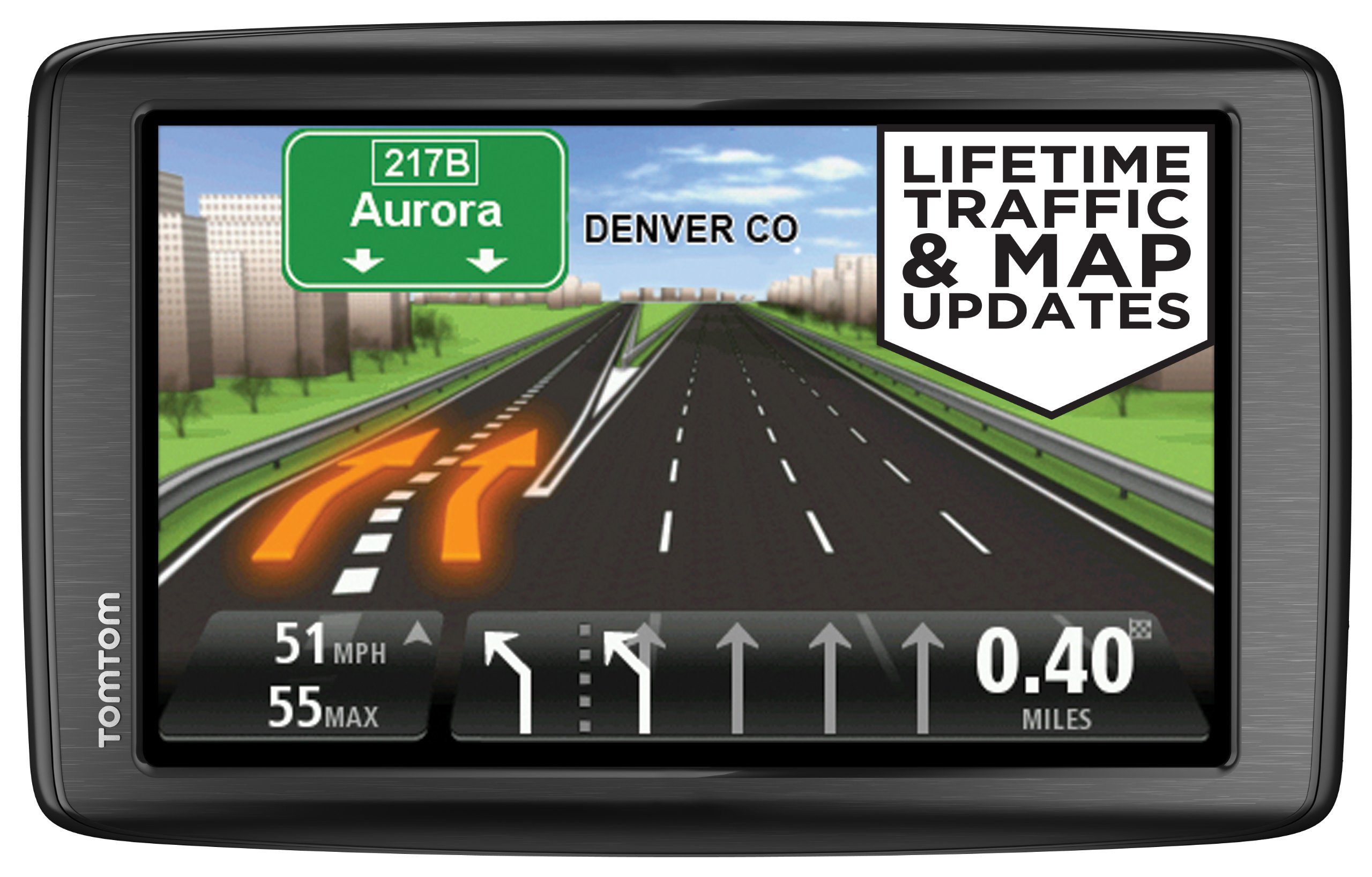 TomTom VIA 1605TM 6Inch GPS Navigator with Lifetime Traffic & Maps Buy Online in United Arab