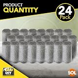SOL 24pk Fine Steel Wool Pads Metal Scourer for Polishing Rust Paint Prep view 3