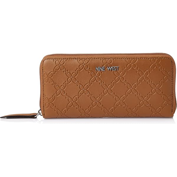 Amazon.com: Nine West, Womens, Zuri Slg Check Sec Wallet, Fall