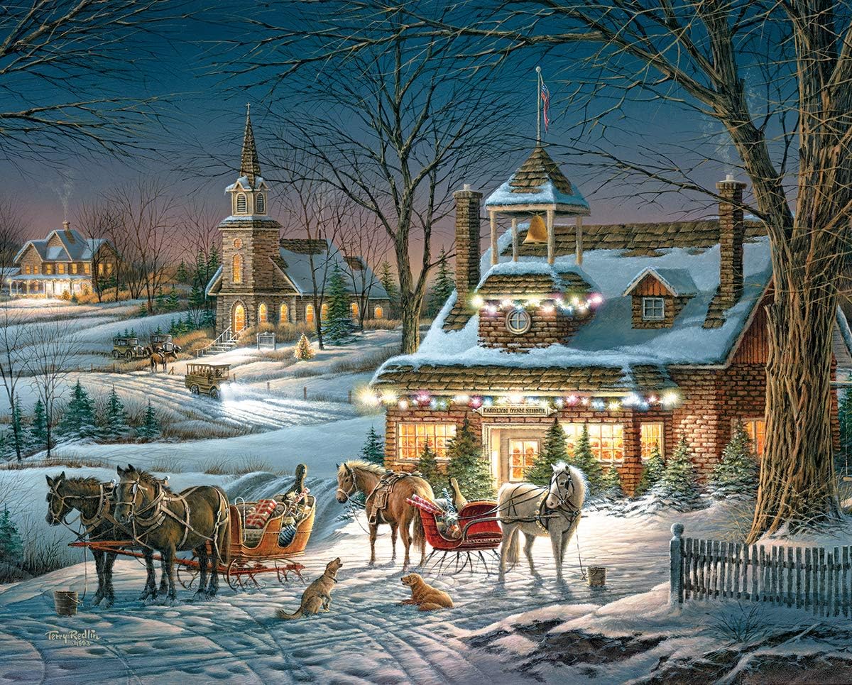 White Mountain Puzzles Jigsaw Puzzle Terry Redlin 1000 Pieces 24 x 30