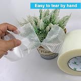 BOMEI PACK Clear Wide Duct Tape 75mm x 50m Waterproof Heavy Duty view 8