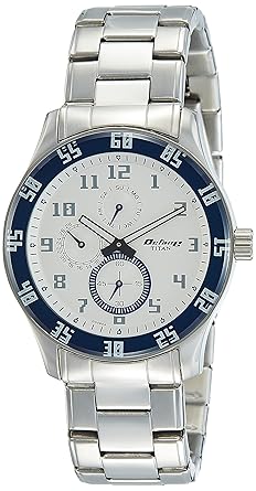 Octane Analog White Dial Mens Watch -NK1632SM01M