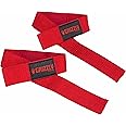 Grizzly Fitness Red Padded Lifting Straps