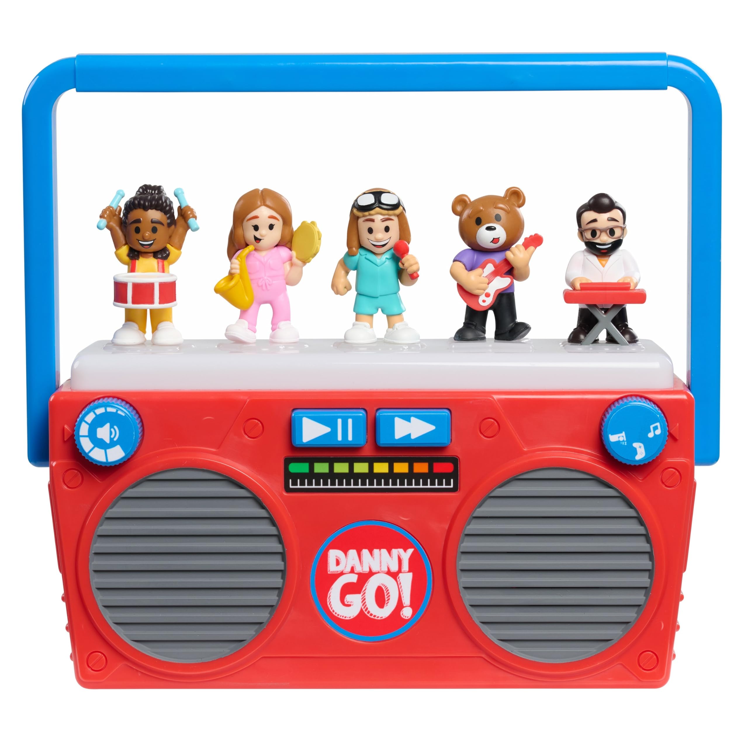 Danny Go! Music Mix-Up Boombox - Officially Licensed Interactive Sound Toy for Preschool and Elementary School Kids Inspired by Danny Go! Show