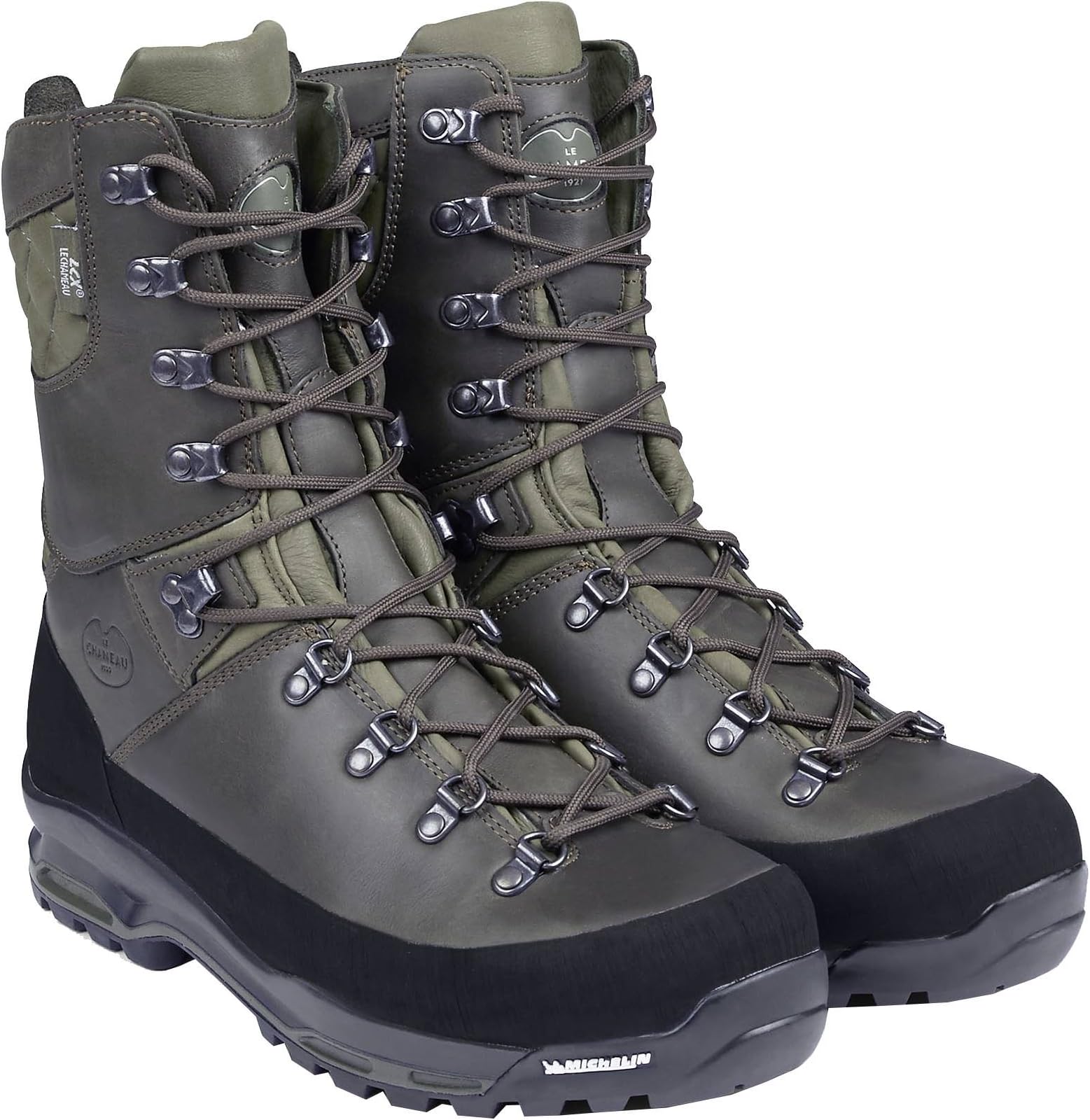 Le Chameau Men's Chameau-Lite LCX 10" Lace-up Boots