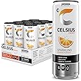 CELSIUS Sparkling Orange, Zero Sugar Energy Drink, 355ml (Pack of 12)