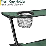 Trail Outdoor Leisure Trail Folding Camping Chair Green 100kg Capacity view 5