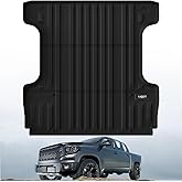 LASFIT Bed Mat for Toyota 2007-2021 Tundra 5.5FT/5.5'Truck Bed Mat All Weather 5.5 FT Bed Liner for Toyota Tundra 2021 2020 2019 2018-2007 Accessories TPE Trunk Mat Cargo Mat (Not Fit Drop-in Liner)