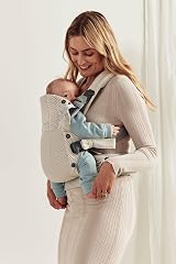 BabyBjörn Harmony Baby Carrier 3D Mesh Cream Ergonomic Lightweight view 3