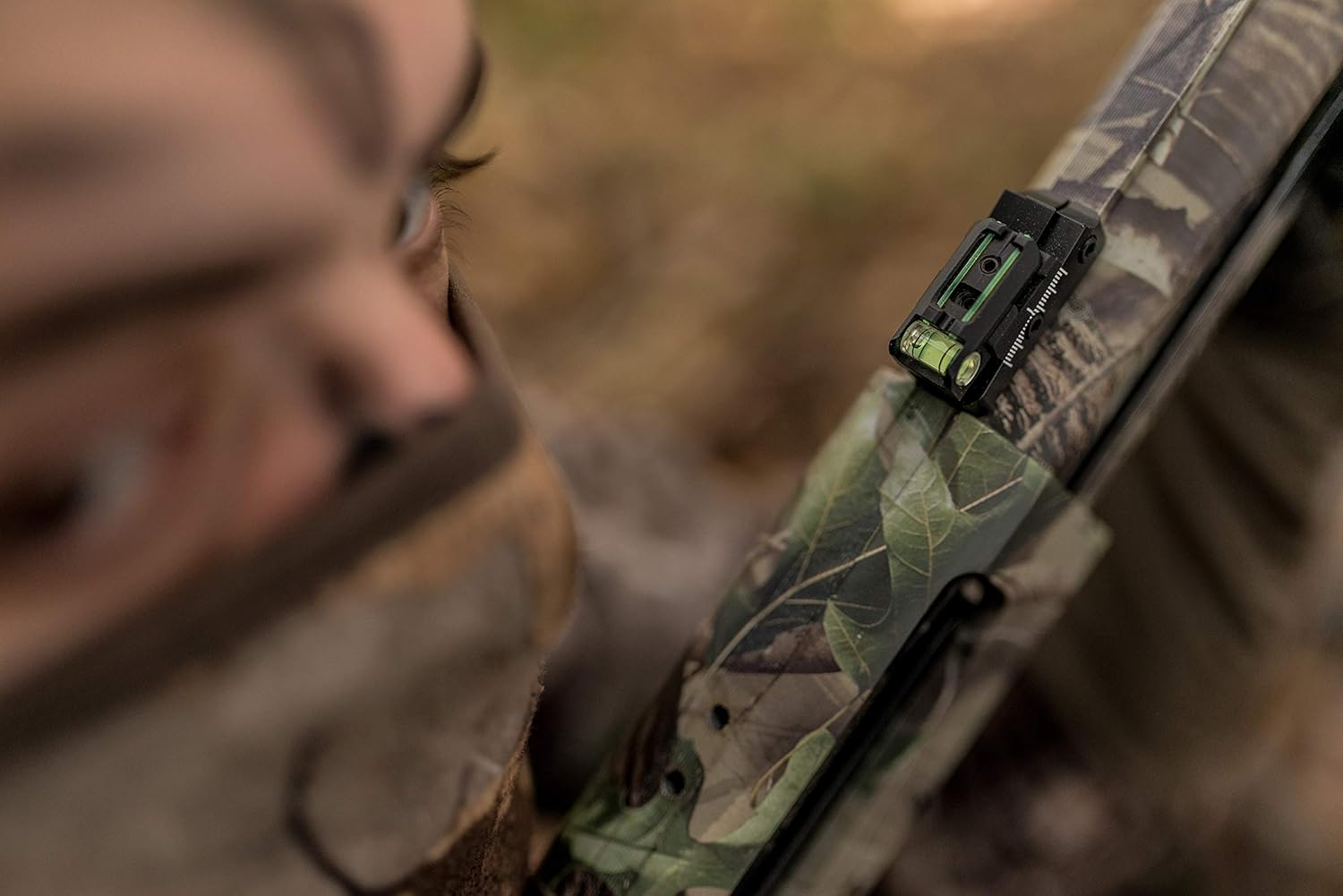 TRUGLO TruPoint Xtreme Universal Shotgun Sights with Luminescent Alignment Level and Elevation Ramp for Ribbed Shotgun : Sports & Outdoors