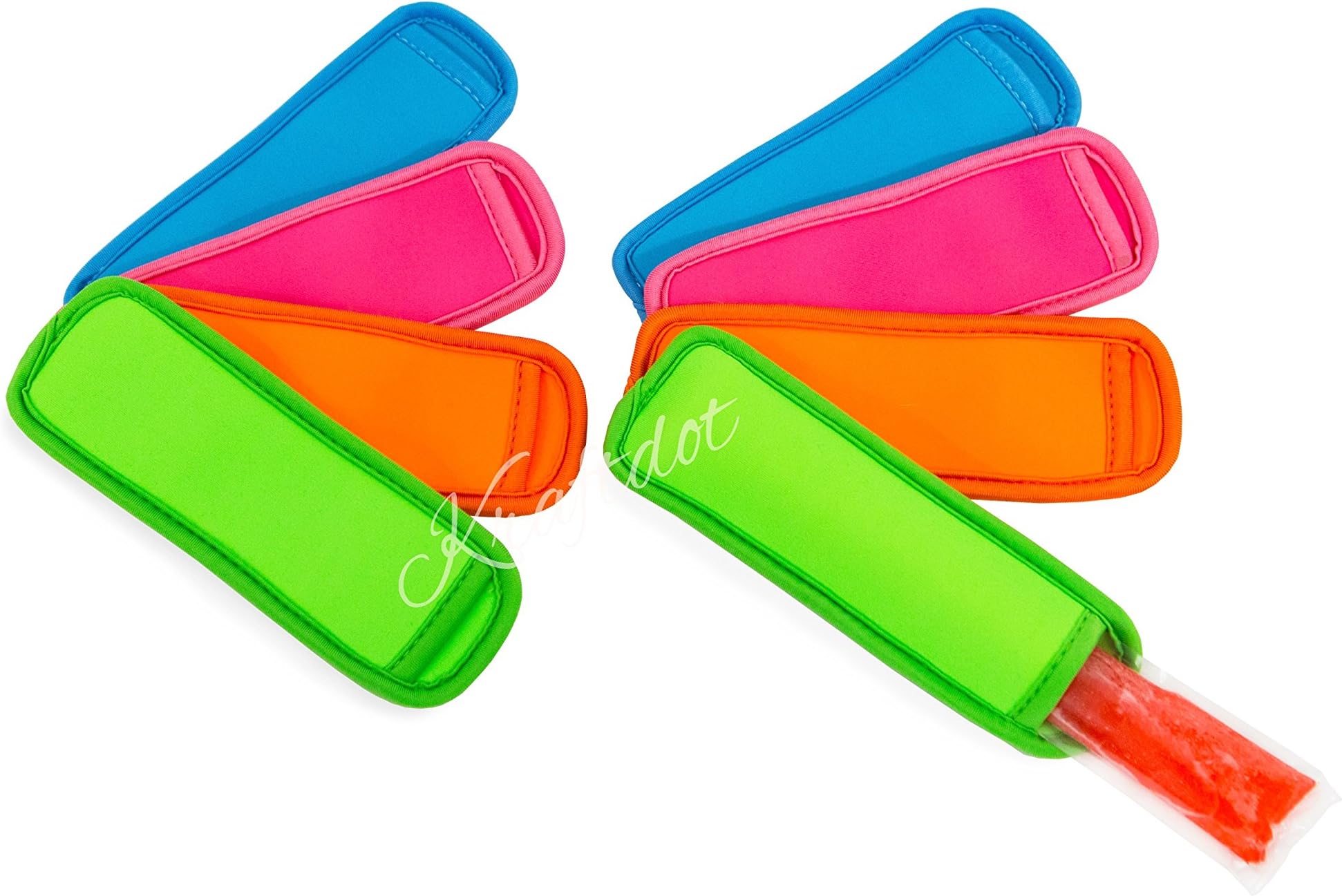 Popsicle Sleeve Holders - Ice Pops and Freezer Pops (8)