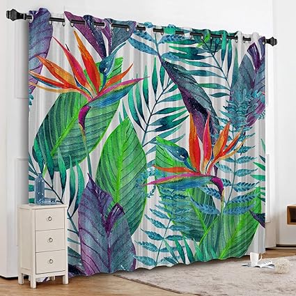 Amazon Com Karola Blackout Curtains Window Treatments For Living