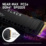 SanDisk WD Black SN850X 2TB NVMe PCIe Gen4 M.2 SSD with Heatsink view 10