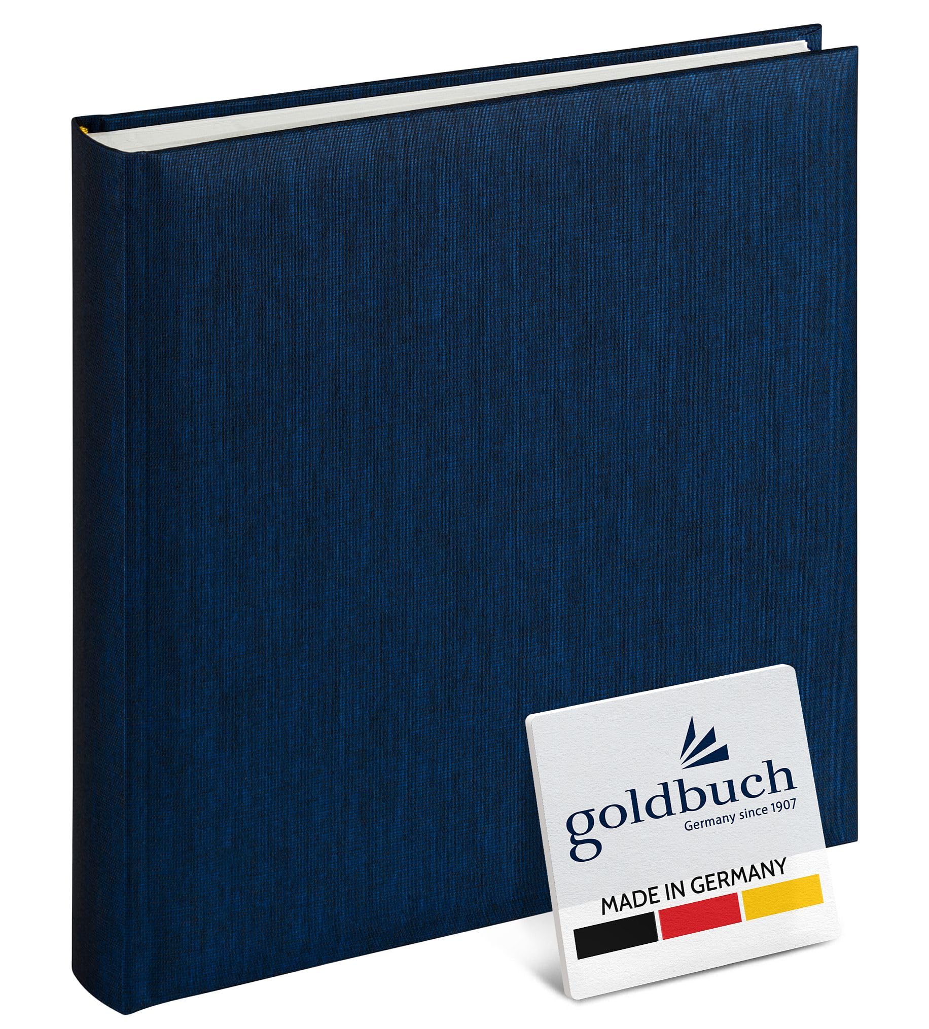 Goldbuch photo album, summertime, 25x25 cm, 60 pages with glassine, blue, 25x25 cm