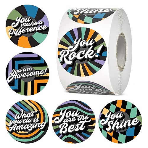 easykart labels 500 Reward Stickers for Kids,6 Assorted Designs, 1.5 ...
