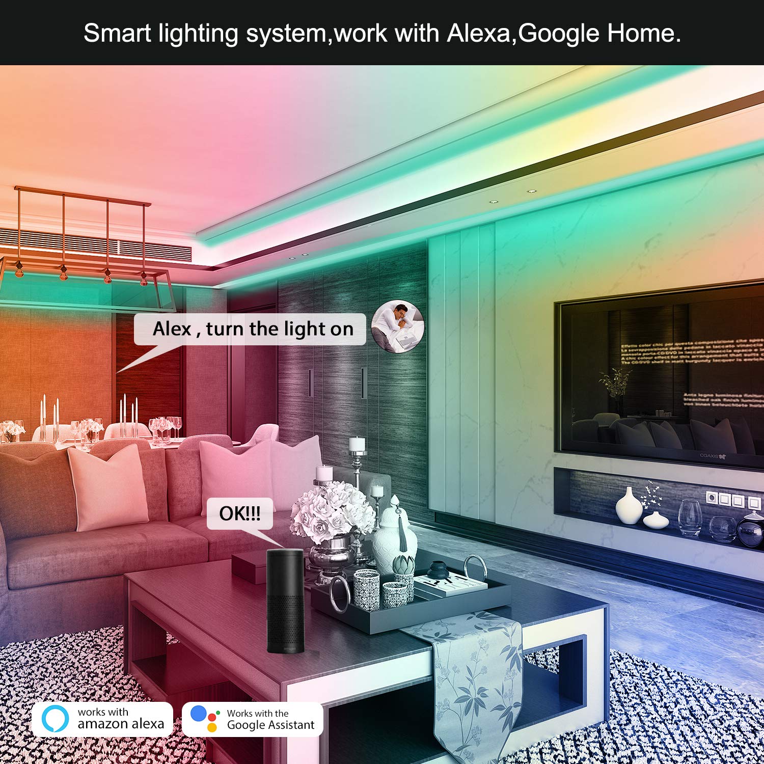 google home smart light kit