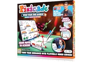 ABACUS BRANDS Pixicade! Special Animation Edition - Alan Becker | Turn Drawings Into Playable Video Games! | Doodle & Draw, Snap Play & Share Instant Video Games! | Mobile Video Game Maker | Ages 6 and Up