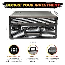 PANOPPLY 120 3 ROW Psa Graded Card Storage Box