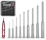 9-Piece Roll Pin Punch Set - Fast Pin Removal