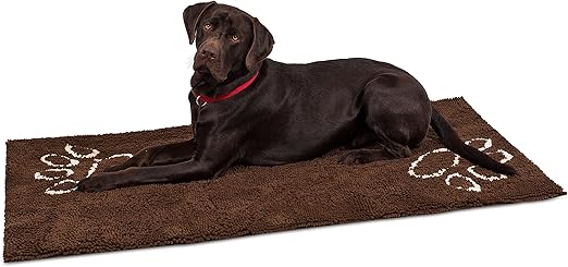 chenille dog mat