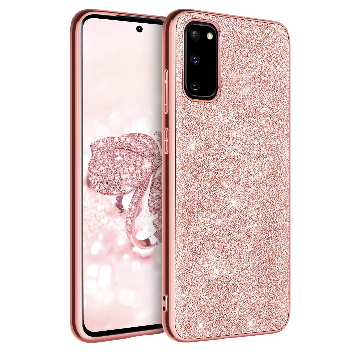 Bentoben Samsung S Case Galaxy S Case Glitter Ultra Slim Dual Layer Shockproof Protective Girly Shiny Bling Sparkly Glitter Phone Cases For Girls And Women Samsung Galaxy S Buy Online In