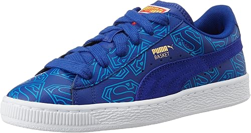 Amazon プーマ Puma キッズシューズ プーマバスケット Superman Jr 3561 01 ソーダライトブルー ソーダライトブルー 0 Puma プーマ 運動靴 スニーカー