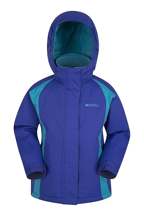 Mountain Warehouse Honey Skijacke für Kinder - Schneedicht, verstellbare Bündchen, Kinderjacke mit Fleecefutter, integrierter