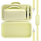 for Bose SoundLink Max Portable Speaker Hard Protective Case, Portable Travel Case with Shoulder Strap and Handle (Citrus Yellow Case) - co2CREA