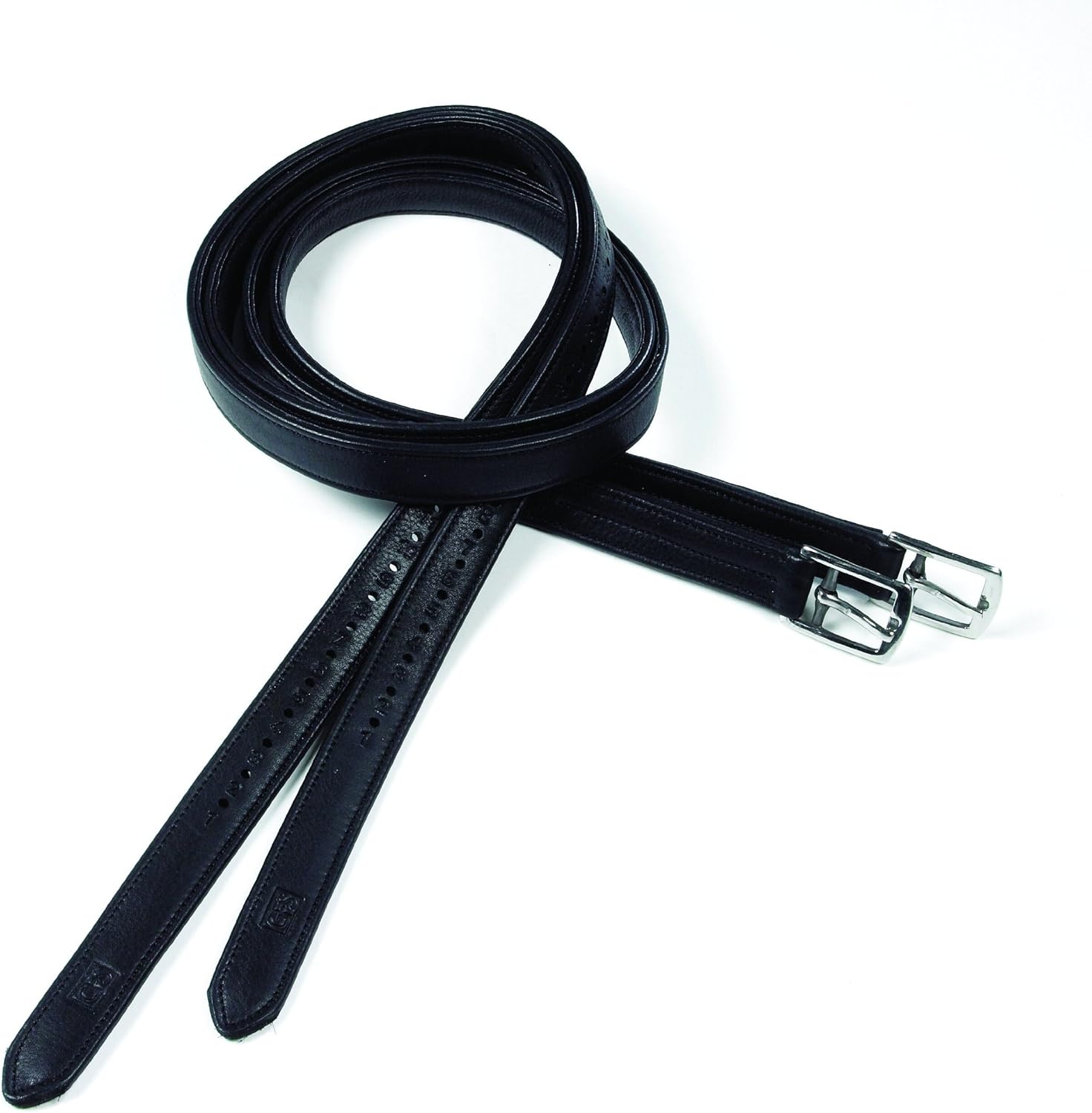 GFS Dressage Luxurious Stirrup Leathers Black, 60 Inch Amazon.co.uk