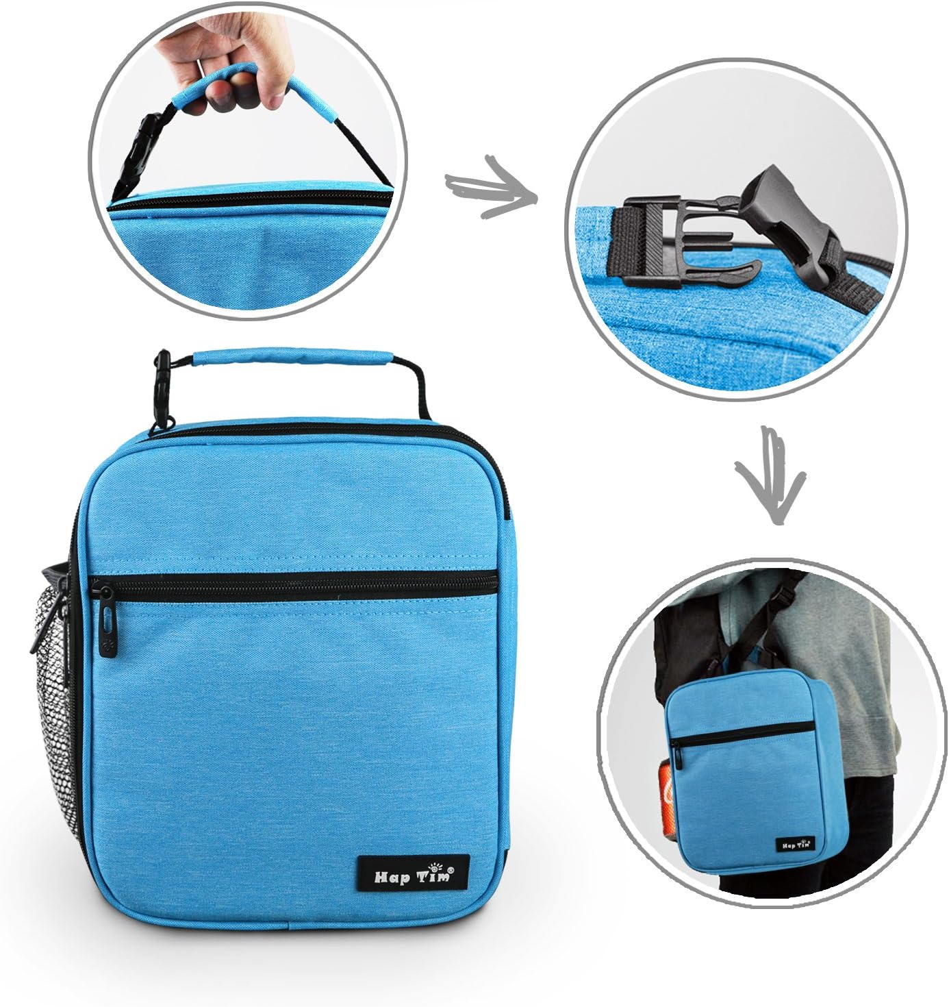 Hap Tim Insulated Lunch Bag for Adults & Kids - Image 4