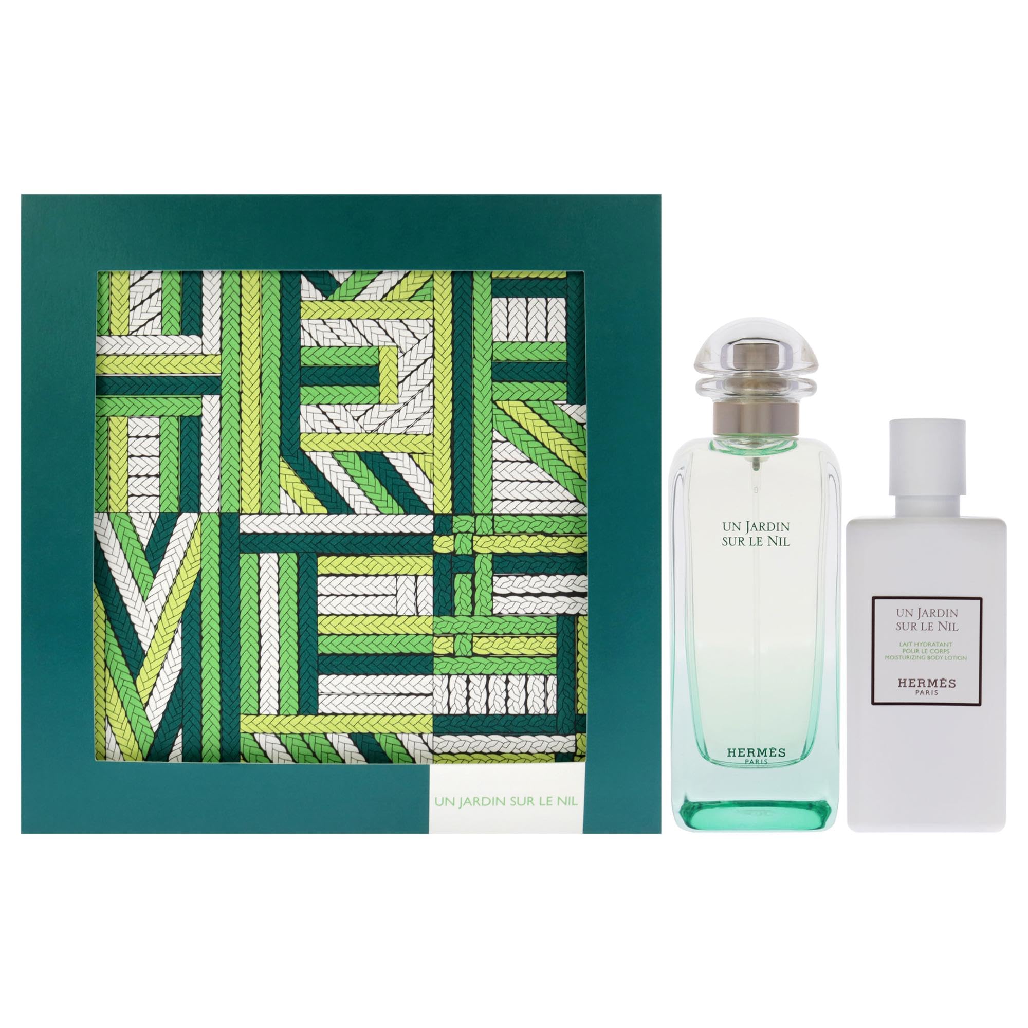 HERMES UN JARDIN SUR LE NIL 2点セット Un Jardin sur le Nil Eau de toilette gift set - 180 ml
