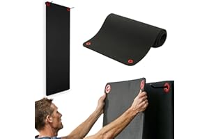 SPRI Hanging Exercise Mat, Fitness & Yoga Mat for Group Fitness Classes, Commercial Grade Quality with Reinforced Holes