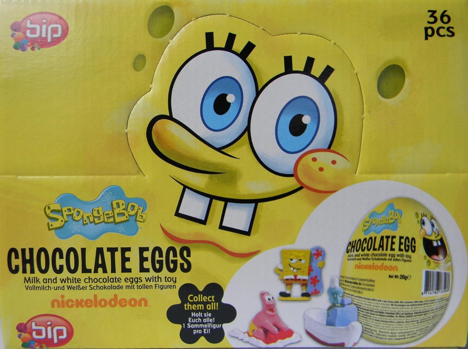 spongebob kinder eggs