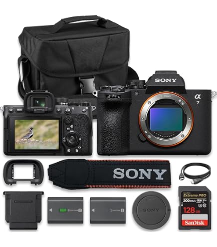 Amazon.com : Sony Alpha 7 IV Full-Frame Mirrorless Interchangeable