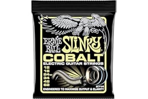Ernie Ball Mammoth Slinky Cobalt Electric Guitar Strings 12-62 Gauge