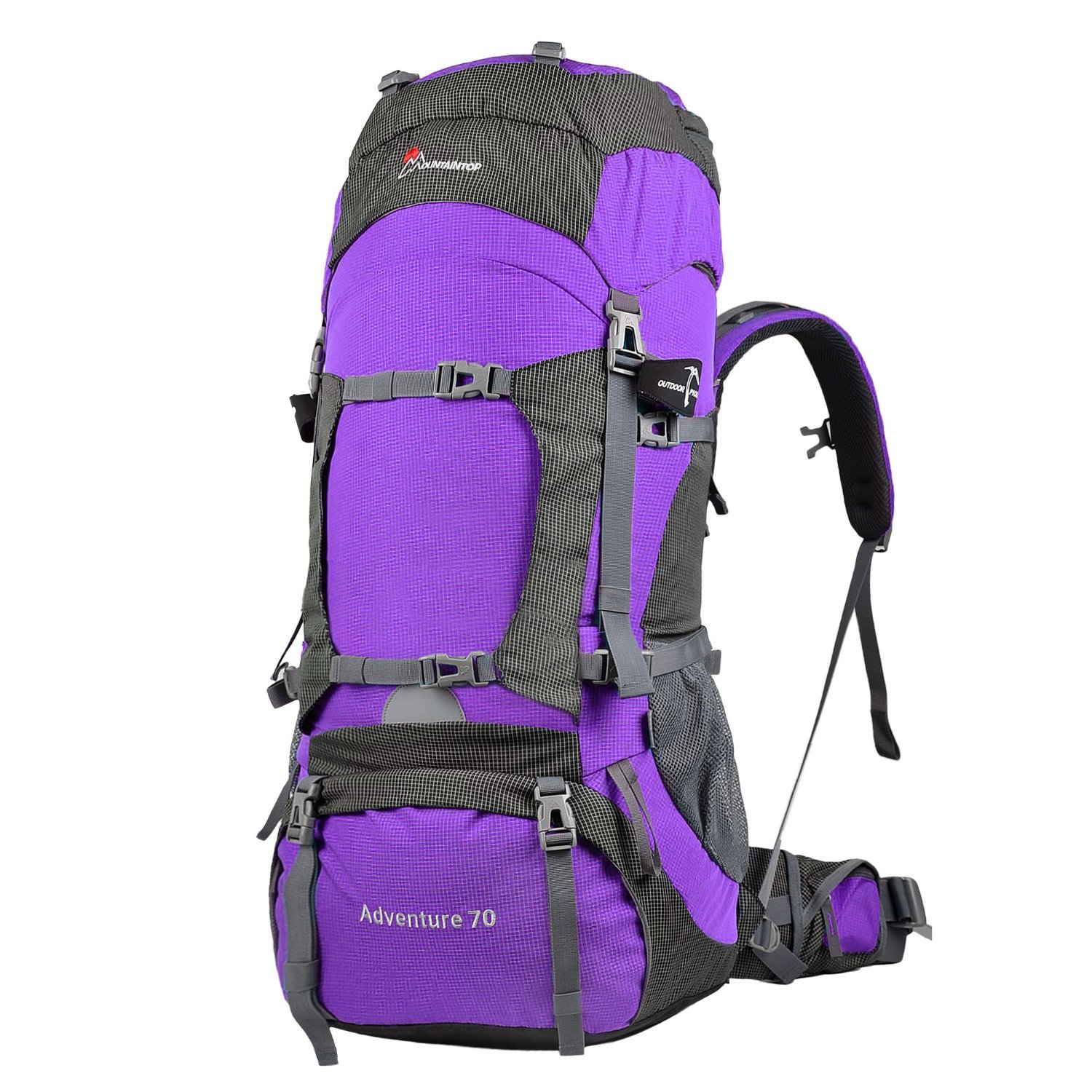Buy MOUNTAINTOP 70L Outdoor Hiking 