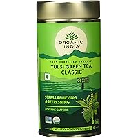 Organic India Classic Tulsi Green Tea, 100 gm