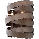 Kalco 502620BS Fulton Wall Sconce, 2-Light 120 Total Watts, Brownstone