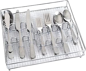 Gibson 109532.46 Hammered Flatware 46pc Set Ss
